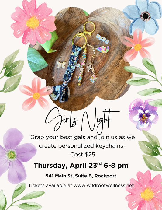 Girl's Night - Personalized Keychains